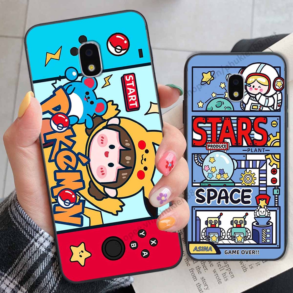 Ốp lưng Samsung J7 Pro hình phi hành gia, roro jump, điện tử dễ thương - Giá rẻ tốt nhất