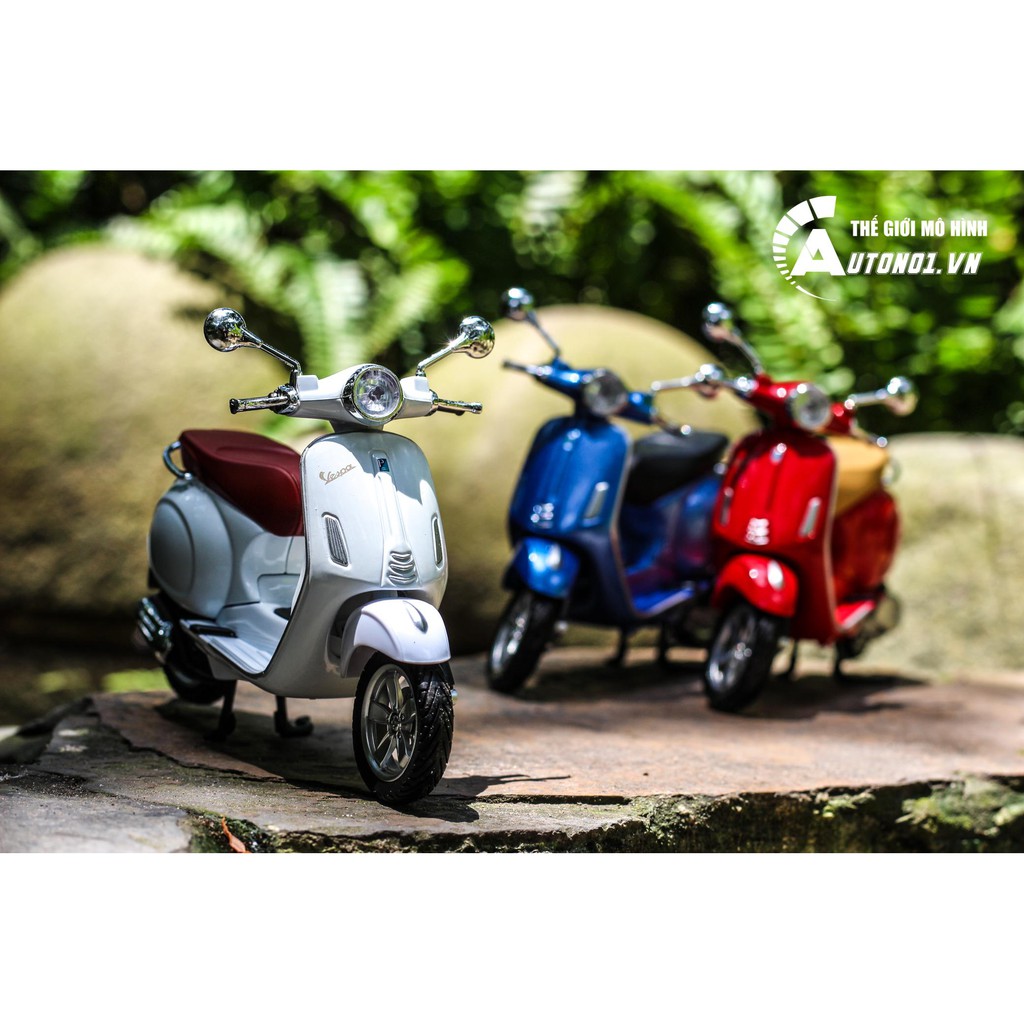 MÔ HÌNH XE VESPA PRIMAVERA 150 1:12 MAISTO