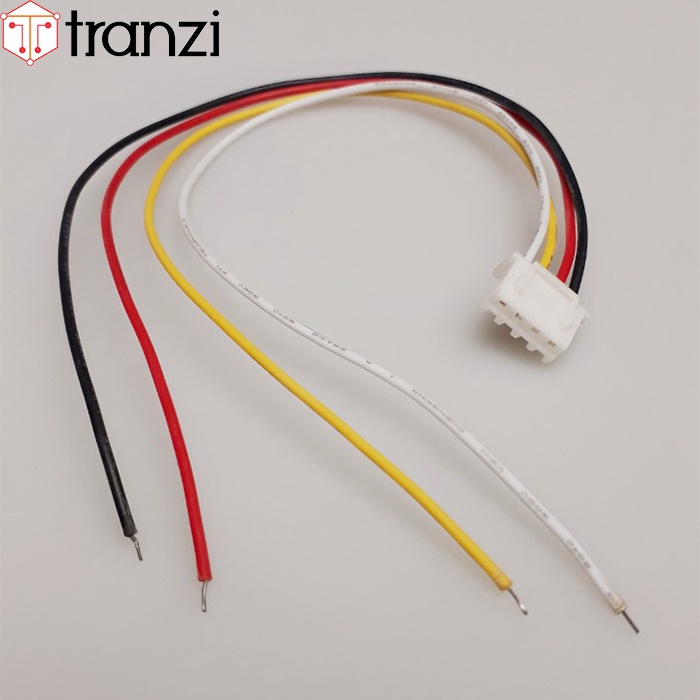 Dây cắm header 2.54mm XH2.54 4P 22AWG 20cm 1 đầu bấm - túi 5 cái
