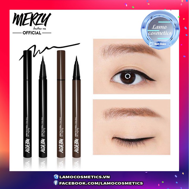 Bút Kẻ Mắt Nước Chống Trôi Merzy Another Me The First Pen Eyeliner