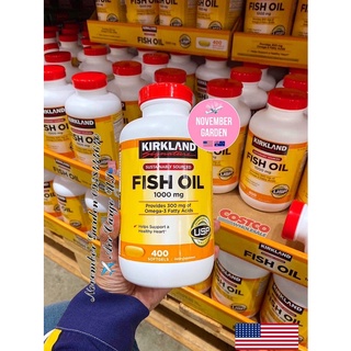[Air bill 6/24] Viên uống Fish Oil Kirkland 400v Mỹ