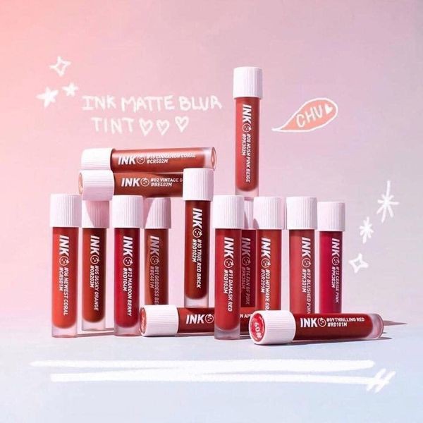 [Hàng trả order, không có dư] Son Kem Lì Peripera Ink Matte Blur Tint