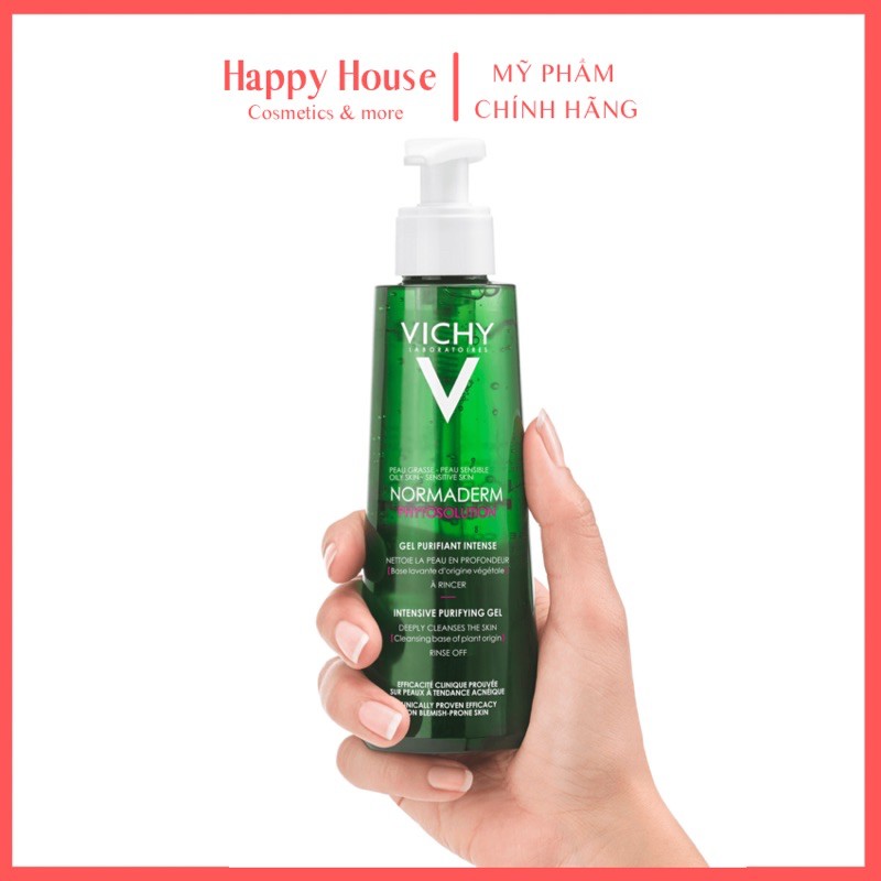  Sữa rửa mặt Vichy Nomaderm dành cho da dầu mụn 400ml