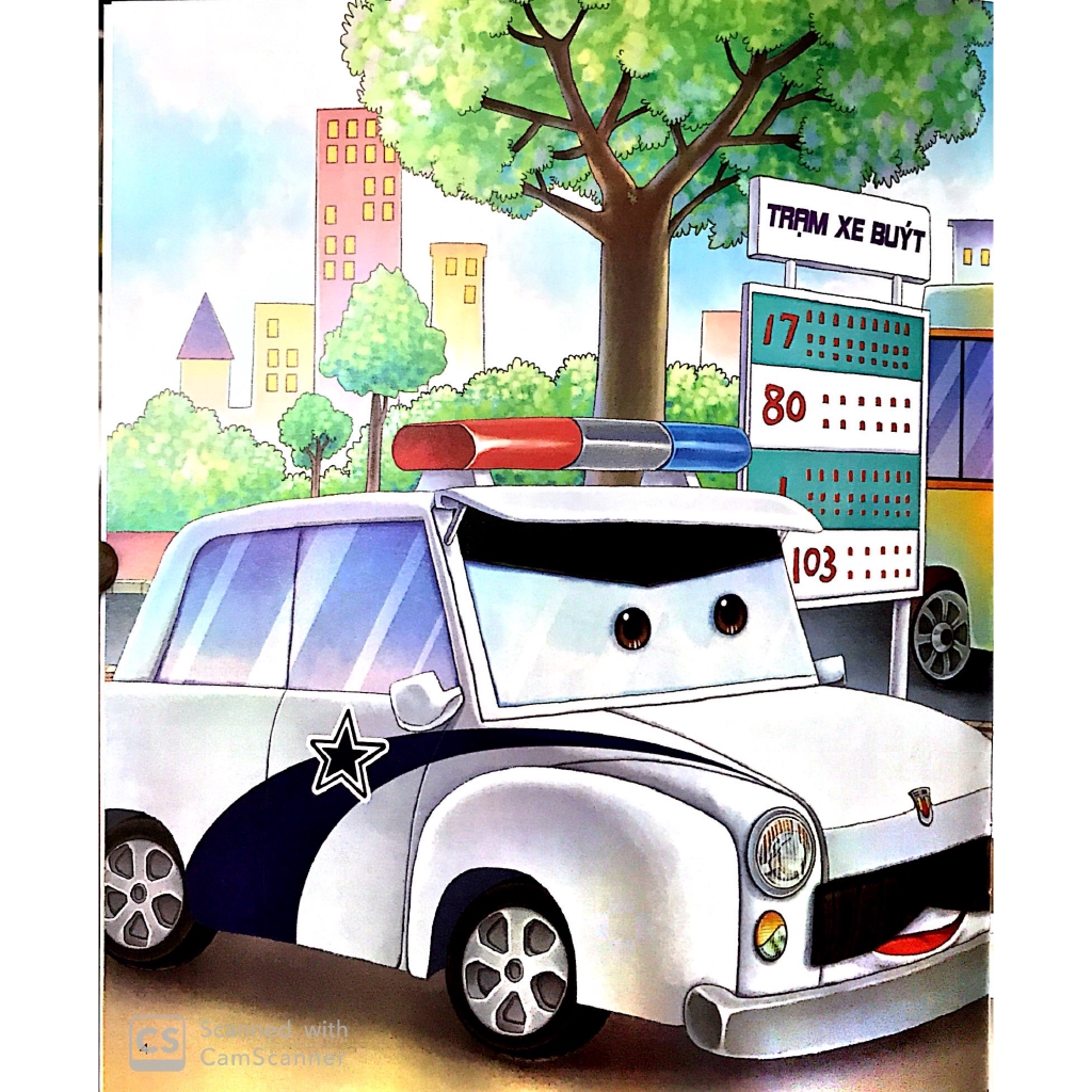 Sách - Những Chiếc Xe Hiệp Sĩ: Xe Cảnh Sát Bắt Trộm (Tái Bản 2019)