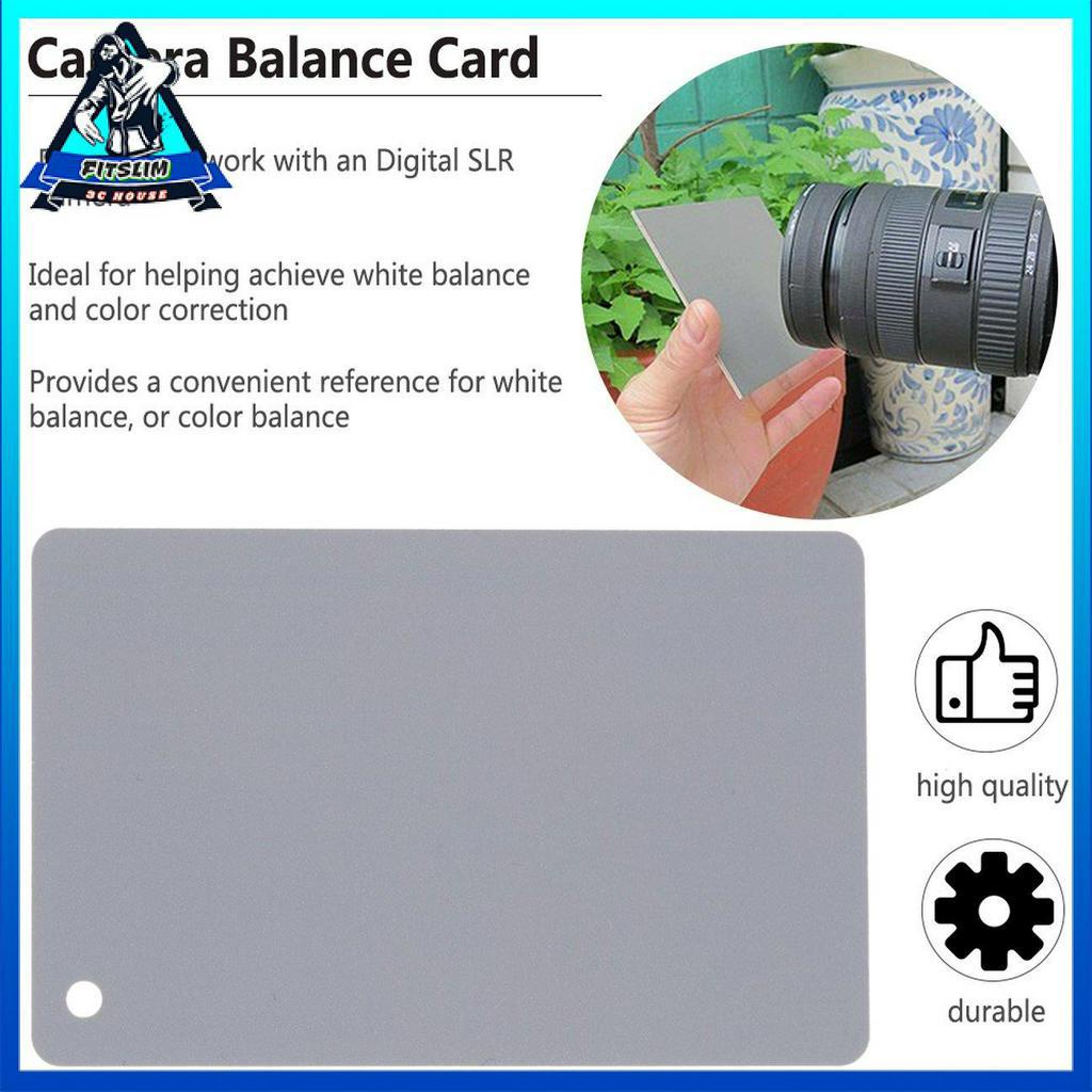 Bộ thẻ cân bằng kỹ thuật số 3 trong 1 trắng xám đen phơi sáng 18%