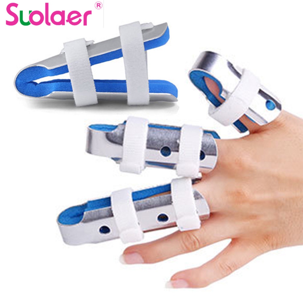 Đai nẹp thẳng SUOLAER chỉnh sửa ngón tay phục hồi chấn thương bằng nhôm 3 kích thước tùy chọn