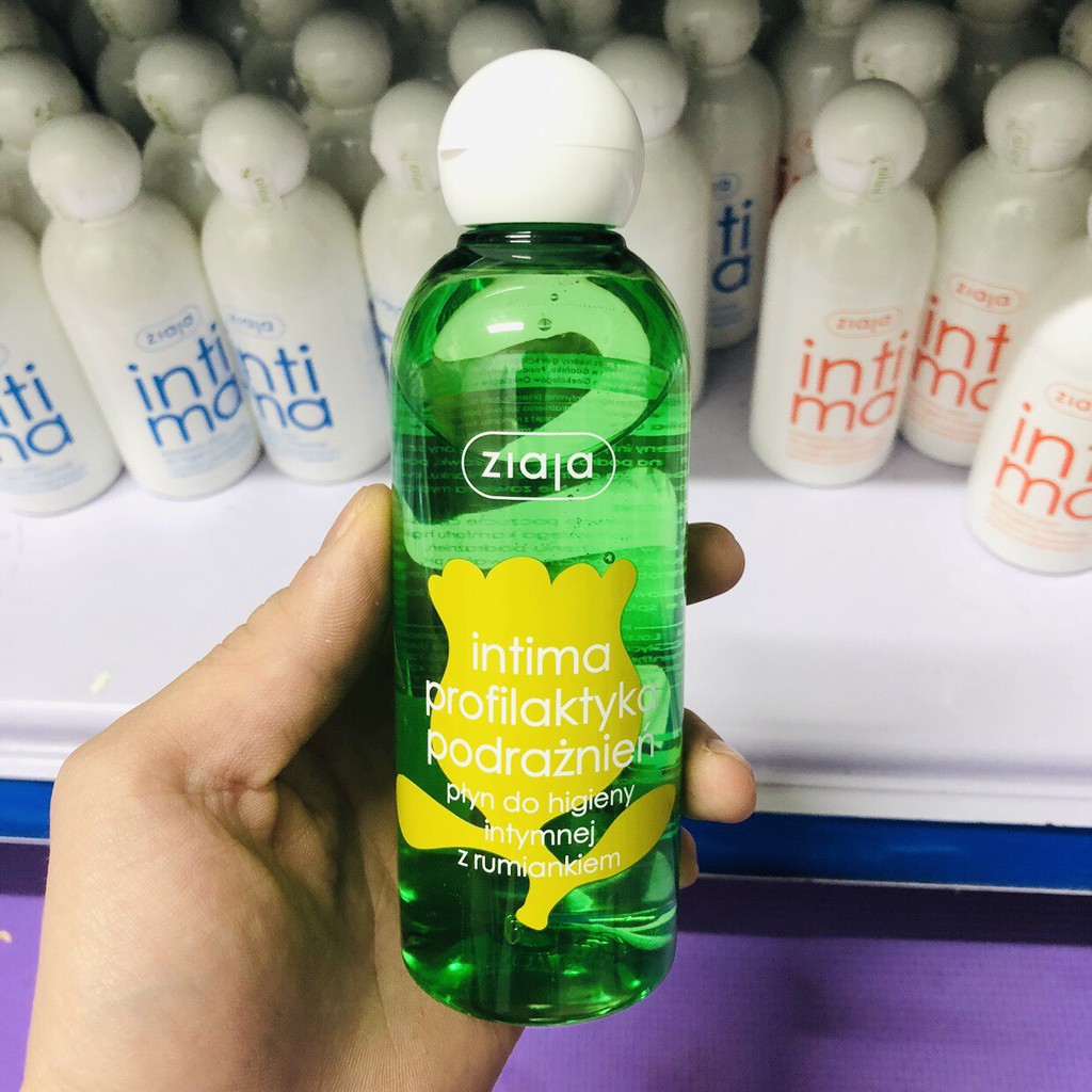 Dung Dịch Vệ Sinh Intimate Ziaja Cúc La Mã Giúp Cân Bằng Độ PH Tự Nhiên, Dưỡng Ẩm Sâu Giúp Cô Bé Luôn Mềm Mại