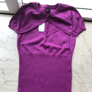Áo thun len hiệu Bebe Size S