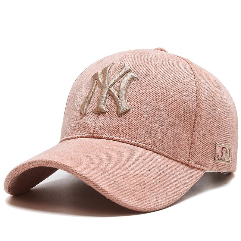 Tăng đột biến có giới hạn thời gian Mlb Nón Lưỡi Trai Thêu Chữ NY Phong Cách hip hop Cho Nam Nữ