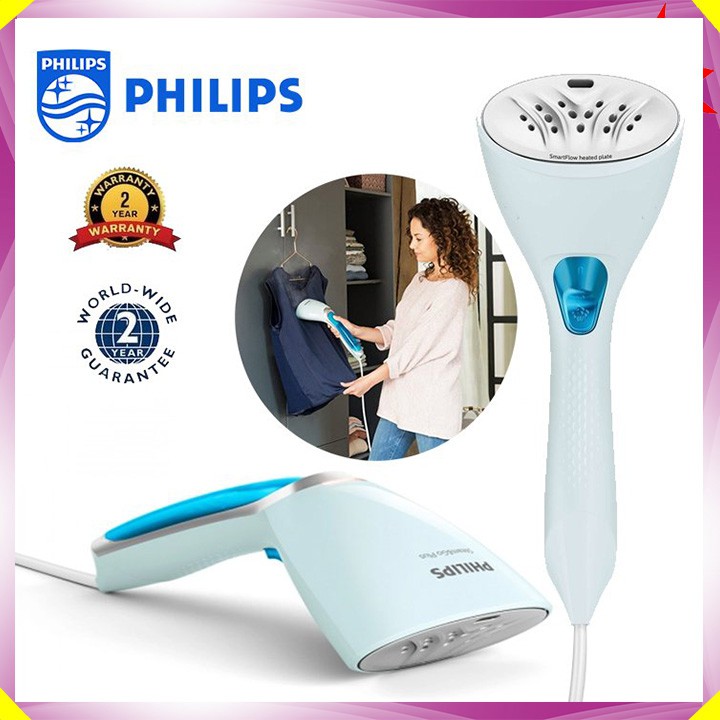 Bàn là, ủi hơi nước cầm tay thương hiệu cao cấp Philips GC361 - Công suất 1200W - Hàng Nhập Khẩu