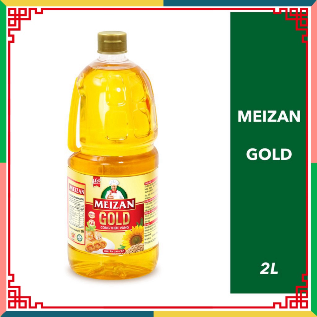 Dầu ăn Meizan Gold 2L ( Đại lý Ngọc Toản)