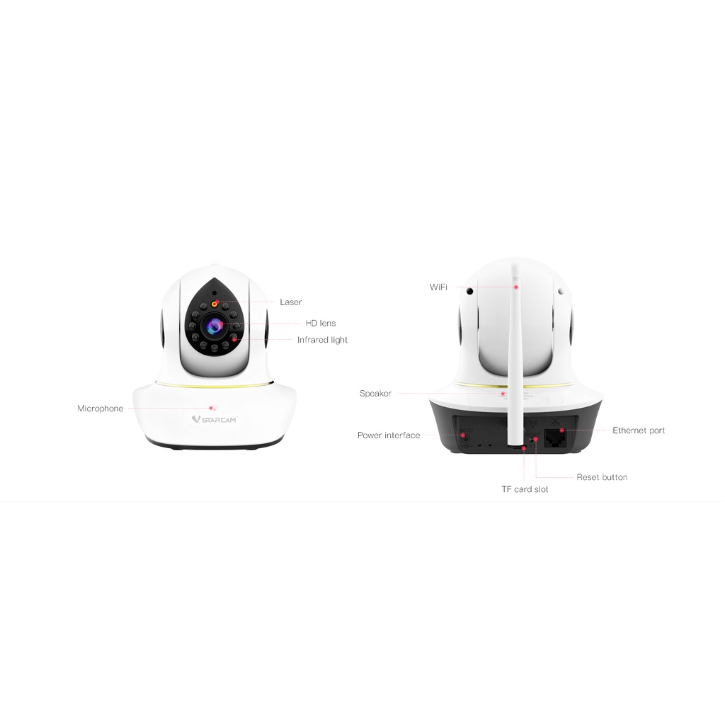 CAMERA IP WIFI VSTARCAM C38S FULL HD 1920×1080