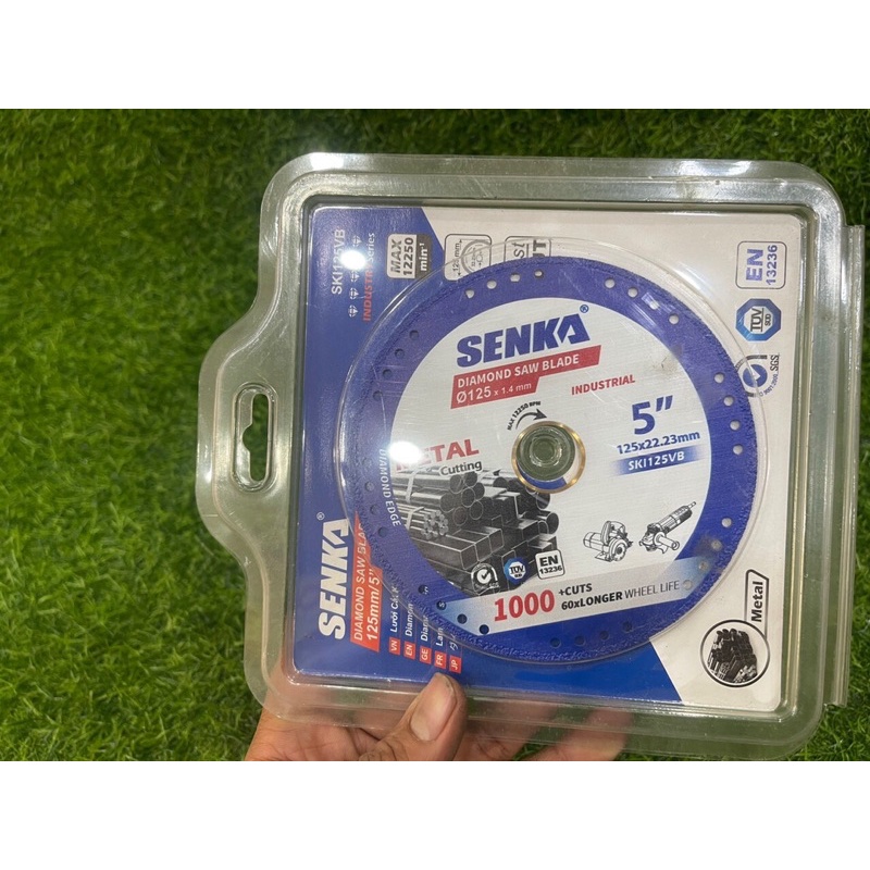 SIÊU PHẨM: Lưỡi cắt kim cương đa năng SENKA 105mm/4'' cắt KIM LOẠI & PHI KIM