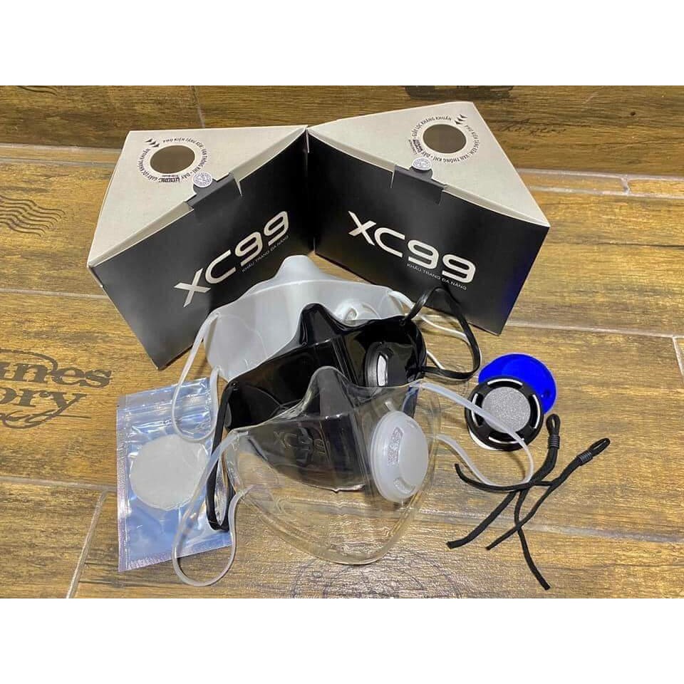 Khẩu trang y tế loại trong suốt có màng thoát khí, chống giọt bắn,lọc bụi kháng nước lọc UV 100% thay thế khẩu trang vải | BigBuy360 - bigbuy360.vn