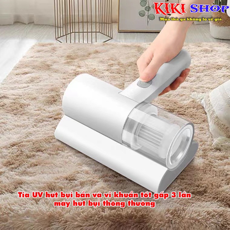 Máy hút bụi cầm tay giệt khuẩn UV, máy hút bụi giường nệm đa năng BH 6 tháng, Kiki shop