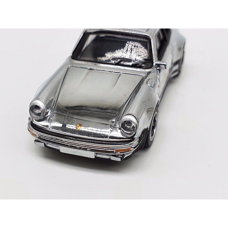 Xe Mô Hình Porsche 911 (930) Turbo 1:64 Schuco ( Crom )