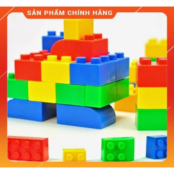 [Freeship 10k] Đồ Chơi Xếp Hình Bé Vui Đến Trường Sato 48 Chi Tiết sản phẩm như hình