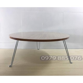 Bàn tròn học sinh chân gấp ( tròn )