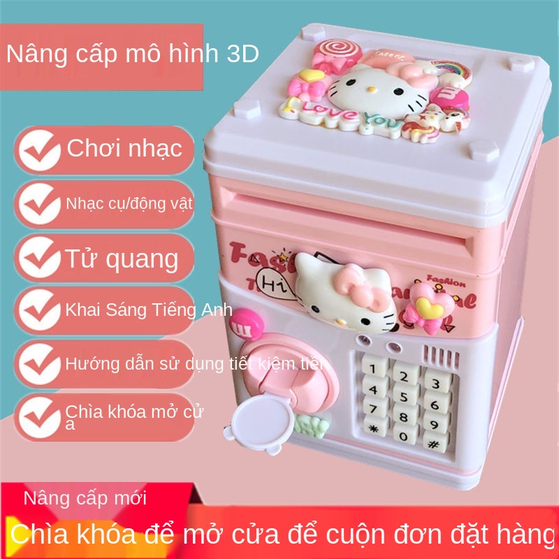 ECon heo đất không thể chấp nhận được đối với trẻ em và gái, hộp tiền tiết kiệm, người nổi tiếng mạng chỉ có nhập chứ ra