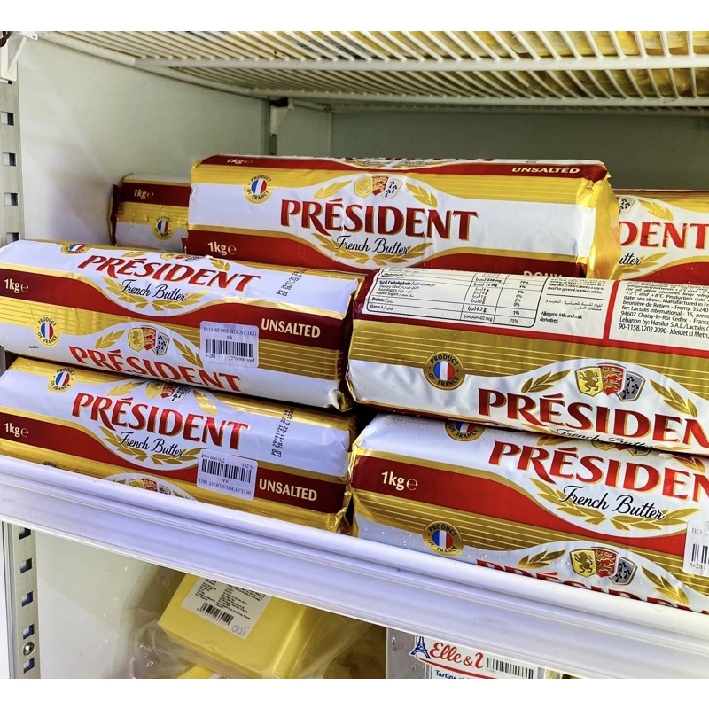 Bơ nhạt President 1kg
