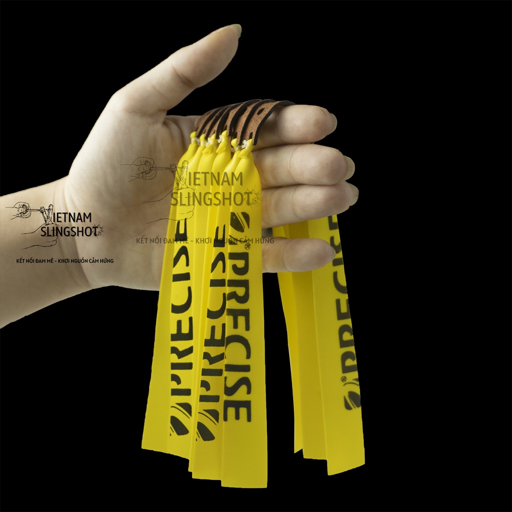 5 Dây ná cao su, Dây ná V3R precise chính hãng 100%, da mềm ôm bi, chất lượng cao cho đường bi đẹp khi sử dụng [V3R]