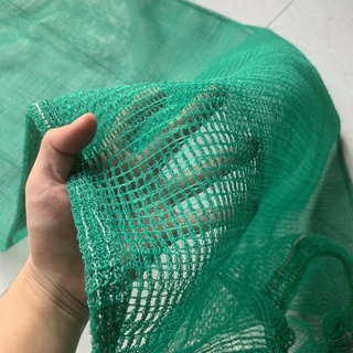 Túi lưới đựng cá làm bằng lưới chã - dài 2m