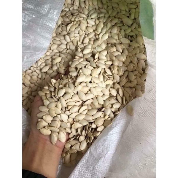 Hạt bí thô rang muối siêu sạch túi 500gr