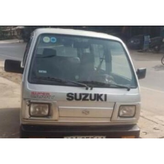 Bộ Tem xe decan dán xe tải suzuki, tem dán cánh cửa, tem dán đầu xe