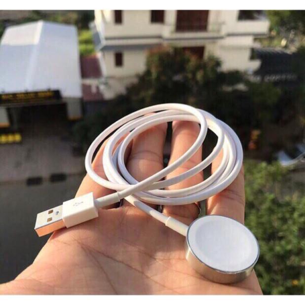 Dây sạc nhanh cho apple wach, sạt không dây đồng hồ thông minh apple, xạc từ tính MagSafe dài 1m KLH Shop