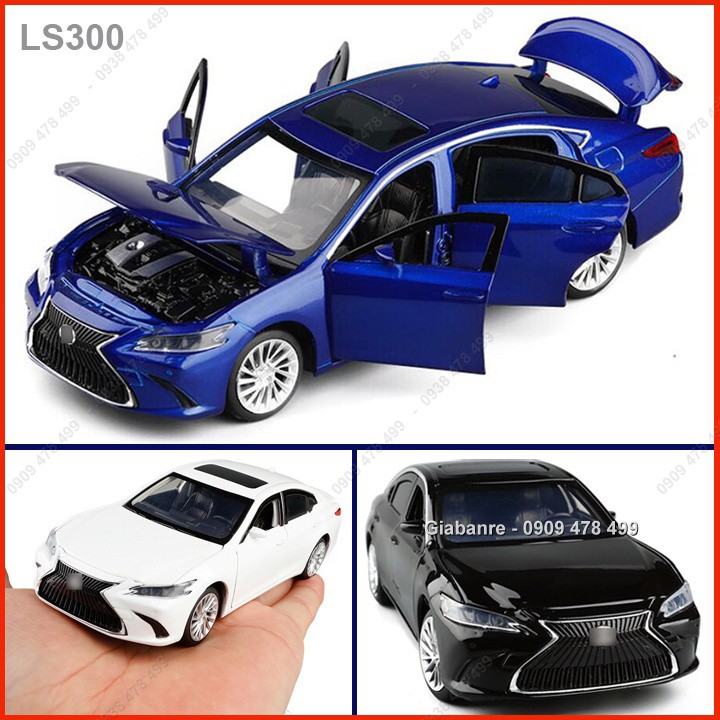 Xe Mô Hình Kim Loại Lexus LS300 Sedan 4 Cửa Tỉ Lệ 1:32  - 9890