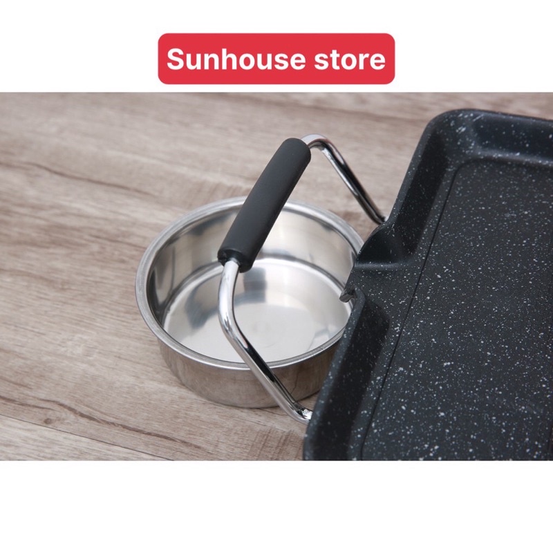 Bếp nướng điện Sunhouse SHD4600, Bếp nướng điện Sunhouse không khói, rất sạch sẽ dễ vệ sinh và an toàn cho sức khỏe.