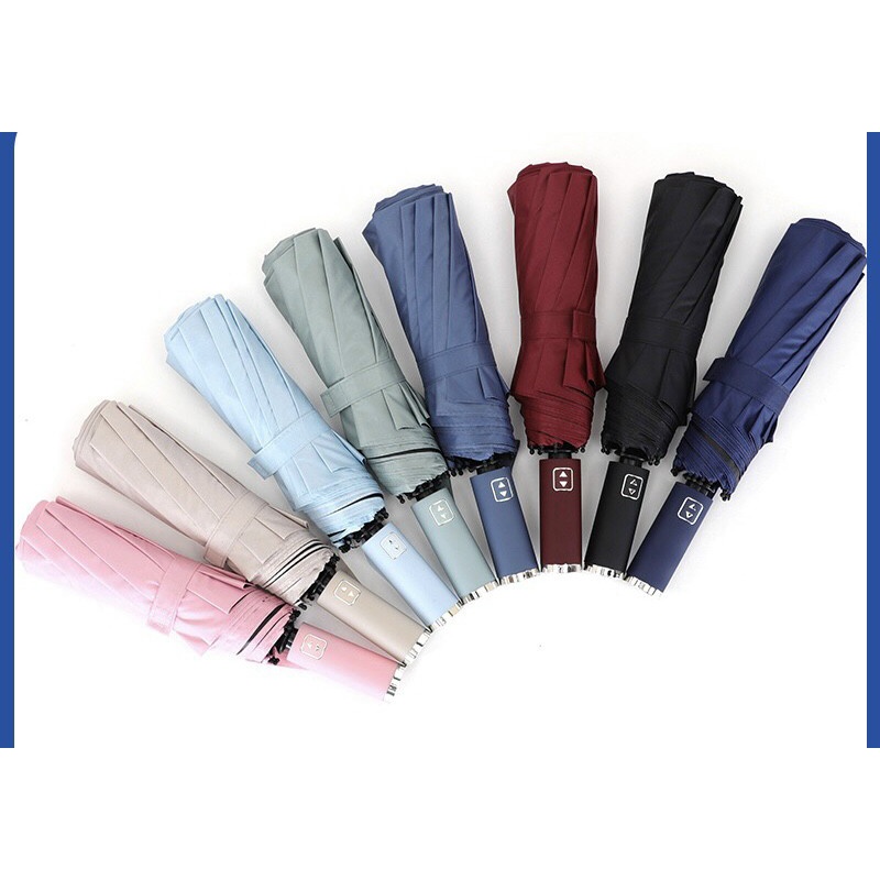 Hàng Nhật. Ô/ Dù tự động 10 nan gấp gọn chắc chắn che nắng mưa hàng cao cấp Luxry