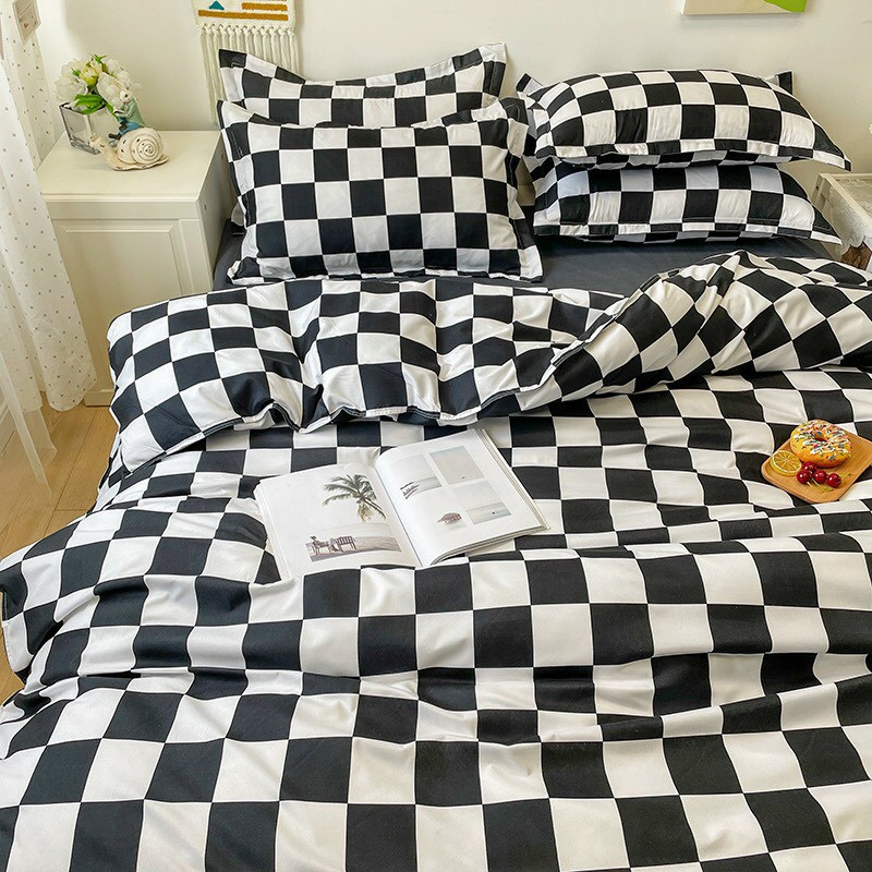 Bộ Chăn Ga Gối Bộ Cotton Poly Nhập Khẩu Ga Hàn Quốc mẫu 7 màu