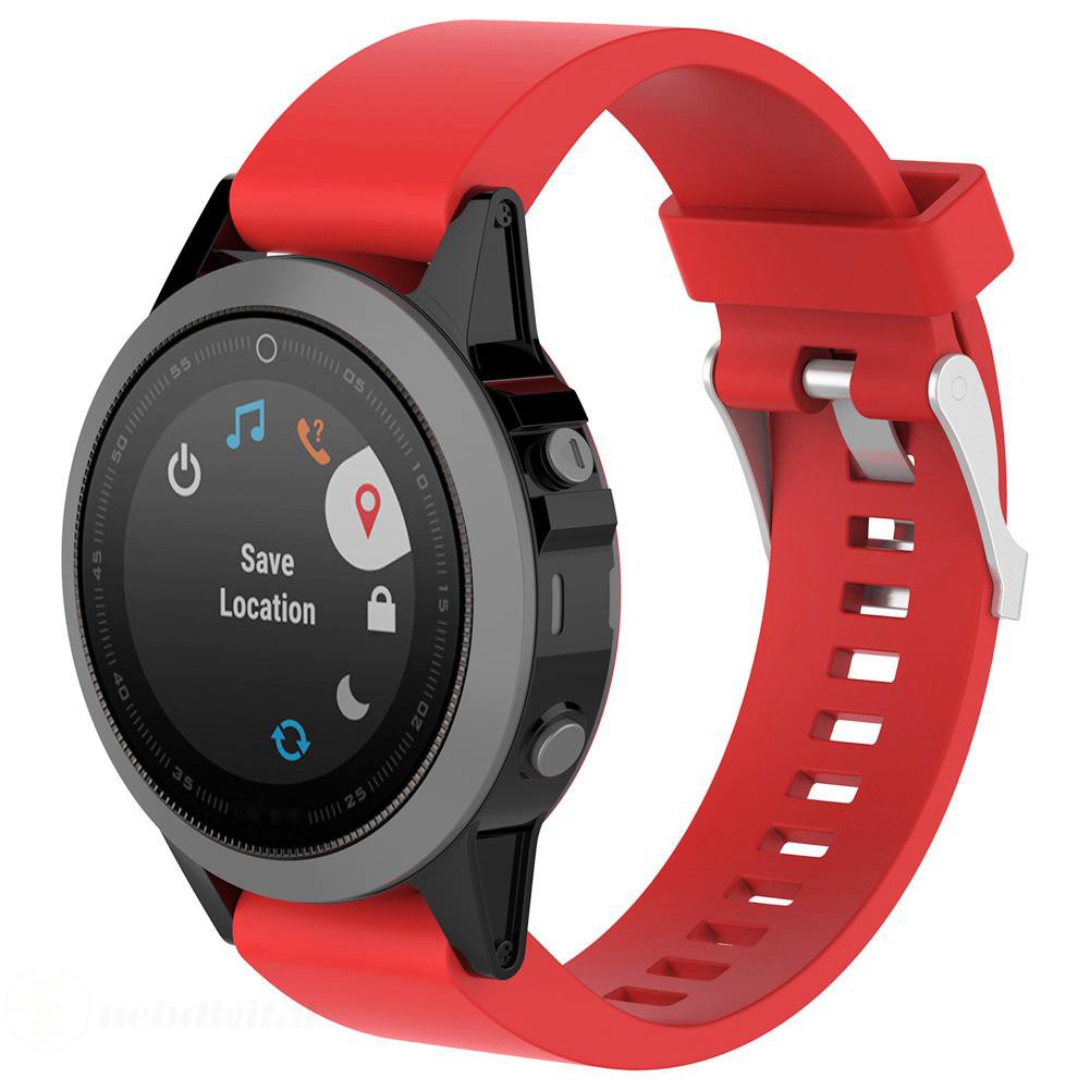 Dây Đeo Silicon Mềm Thay Thế Cho Đồng Hồ Thông Minh Garmin Fenix 5s