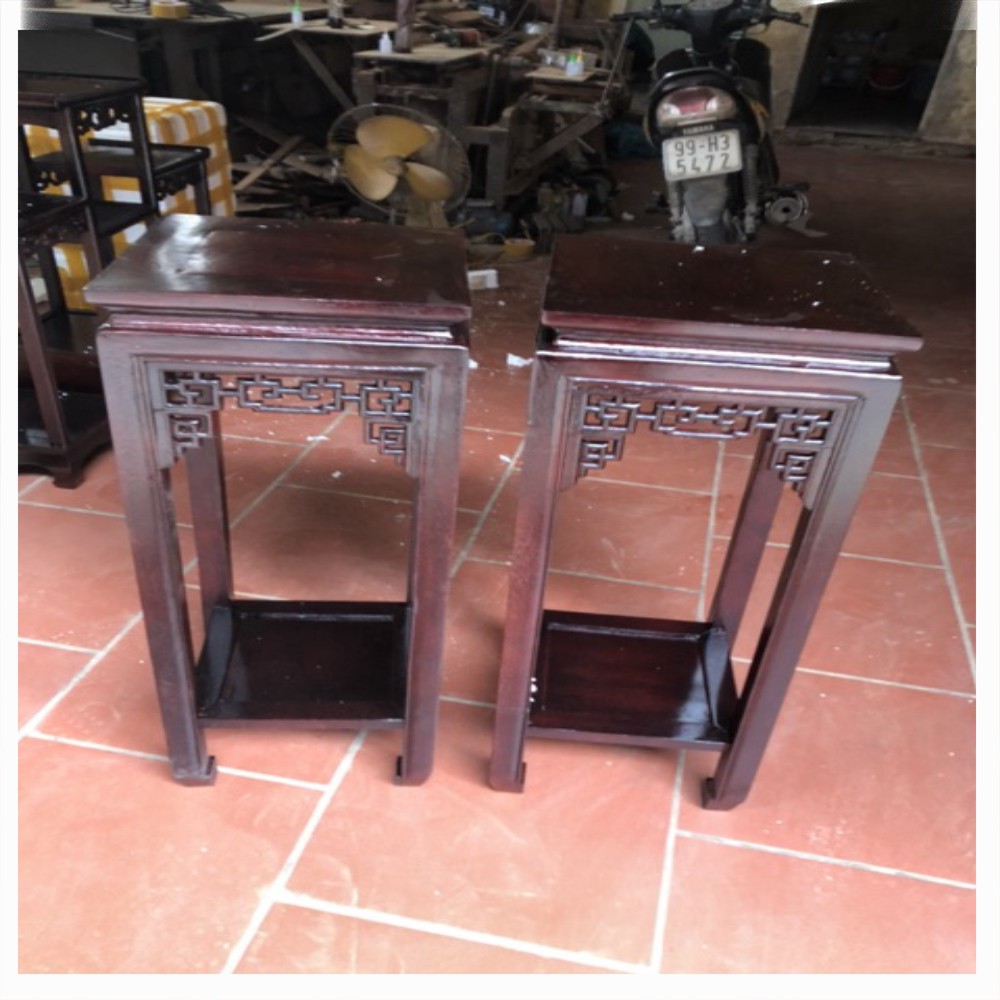 Đôn vuông gỗ lim giá rẻ vuông 30 cao 80cm