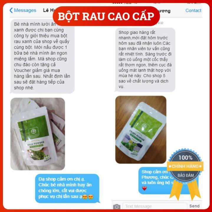 Bột Cần Tây Cao Cấp,Nguyên Chất OhanGreen 100% Giảm Béo Giảm Mụn Đẹp Da 50gram,1 Lộ Trình 2 Gói,Mua 2 tặg 1 Thìa Gỗ