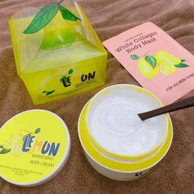[CHÍNH HÃNG] Combo Body Lemon Chanh & Ủ Trắng Chanh