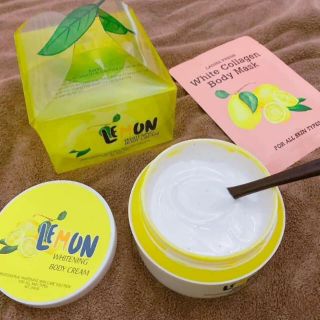 [CHÍNH HÃNG] Combo Body Lemon Chanh & Ủ Trắng Chanh