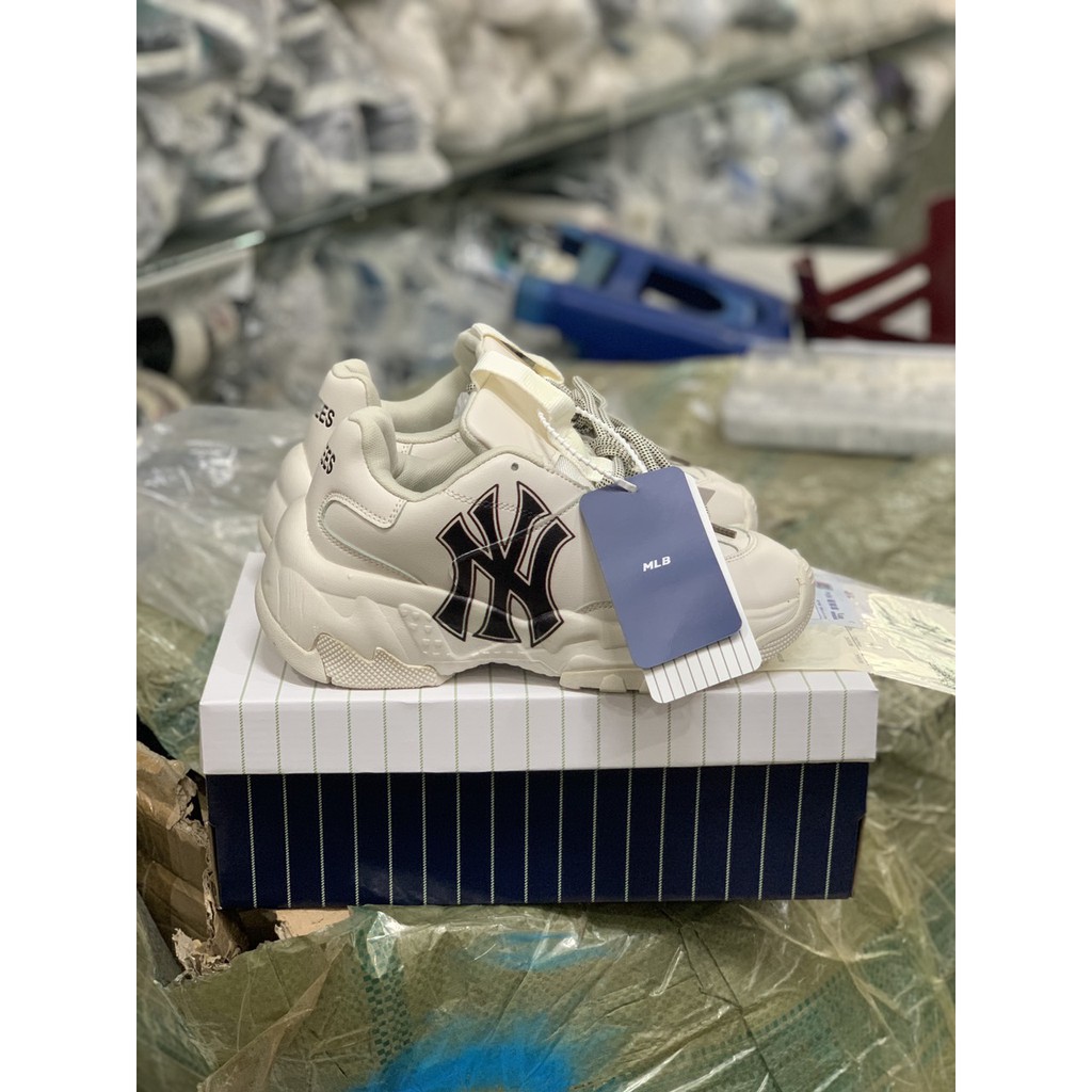 FREE SHIP  - giày thể thao độn đế NY Đen tặng kèm box bill