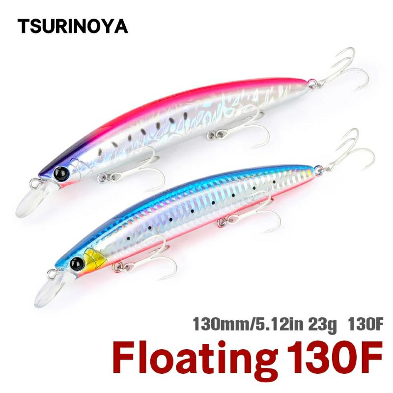 Mồi Câu Tsurinoya Dw111 23g 130mm Floating 0.8-1.5m