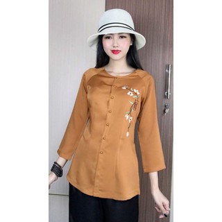 Đồ Lam Đi Chùa- Sét Bà Ba Lụa Cao Cấp