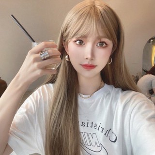 Tóc giả nguyên đầu màu siêu tây