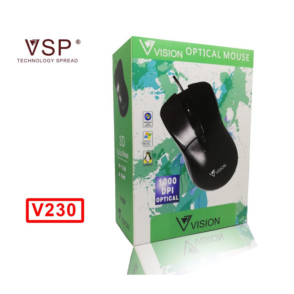CHUỘT VISION V230 SIÊU BỀN | Shopee Việt Nam