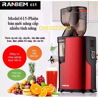 Máy ép chậm siêu bền RanBem 615 - Bảo hành 12 tháng