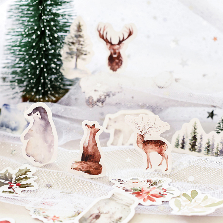 Hộp 46 Miếng Dán Trang Trí Dễ Thương