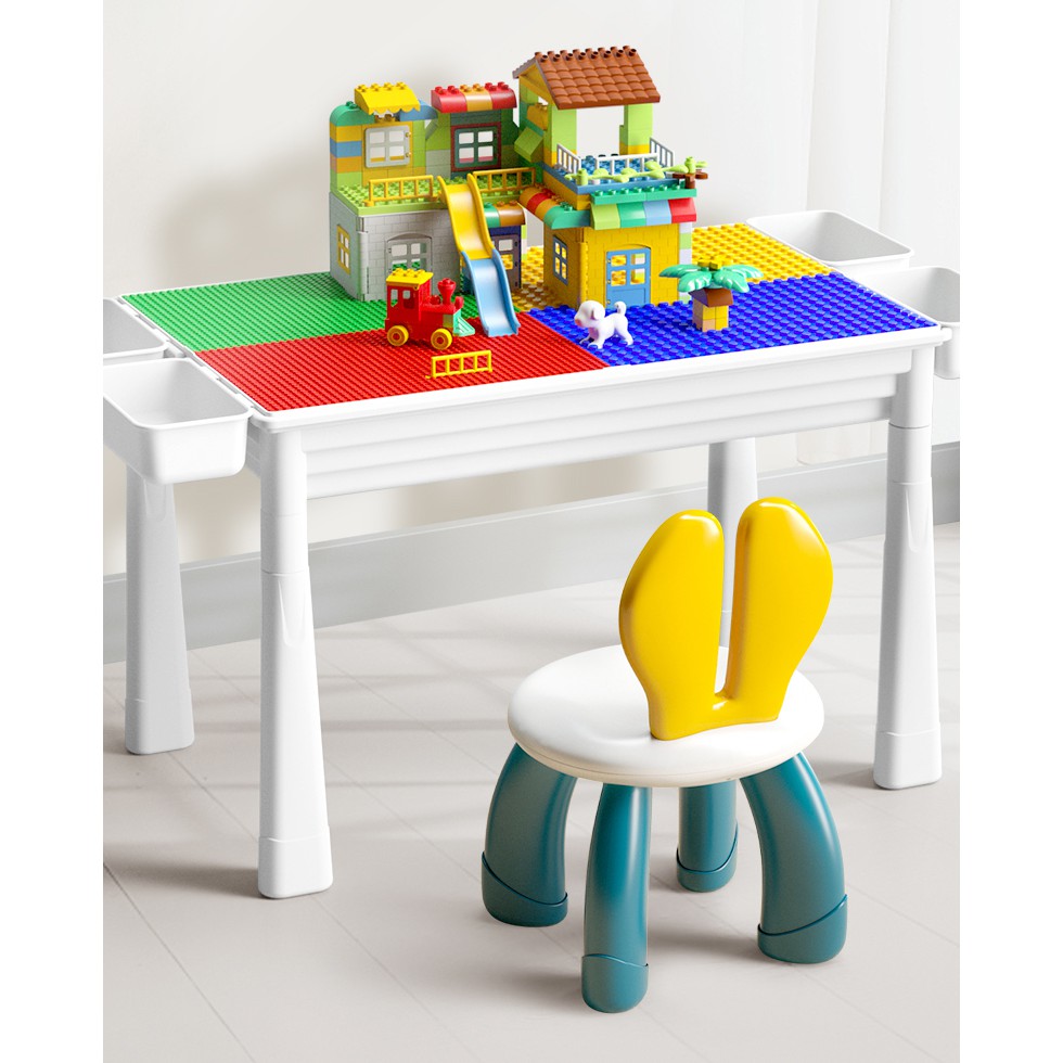 🏵️Loại Siêu To🏵️ Bàn Chơi Lego Đa Năng Loại Siêu To Cho Bé