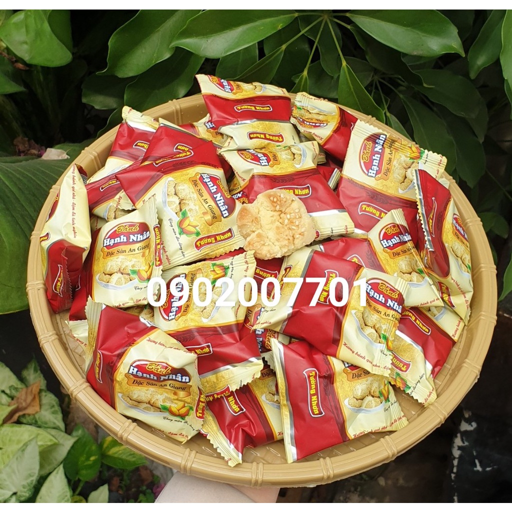 1 Kg Bánh Hạnh Nhân Tường Nhơn Thơm Ngon - Tết -đồ ăn vặt-bánh mứt tết