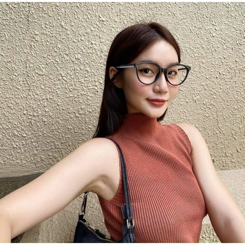 Gọng kính cận Bunny nhựa dẻo hàn mắt mèo nhiều màu sắc lựa chọn 8265 phù hợp với mọi mặt