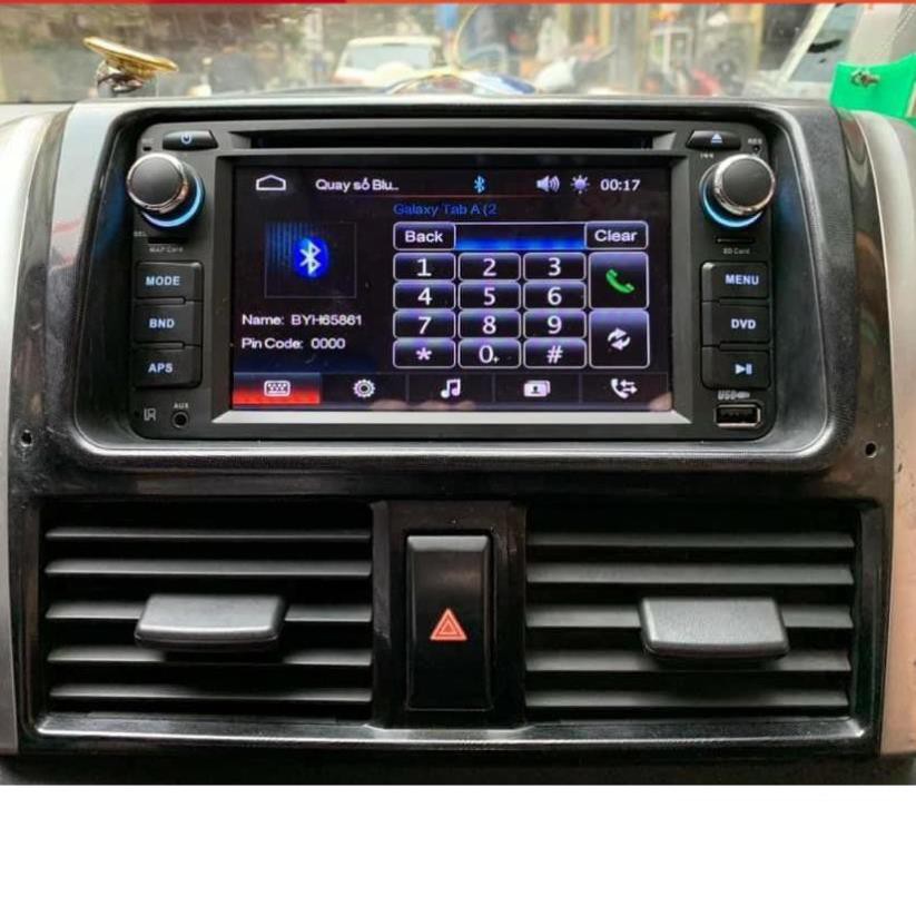 Đầu DVD GPS dẫn đường lắp chung Toyota (Vios, innova, fortuner, Altisl, yaris..) tặng thẻ GPS .