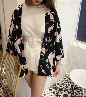 Áo Kimono Hạc 2020